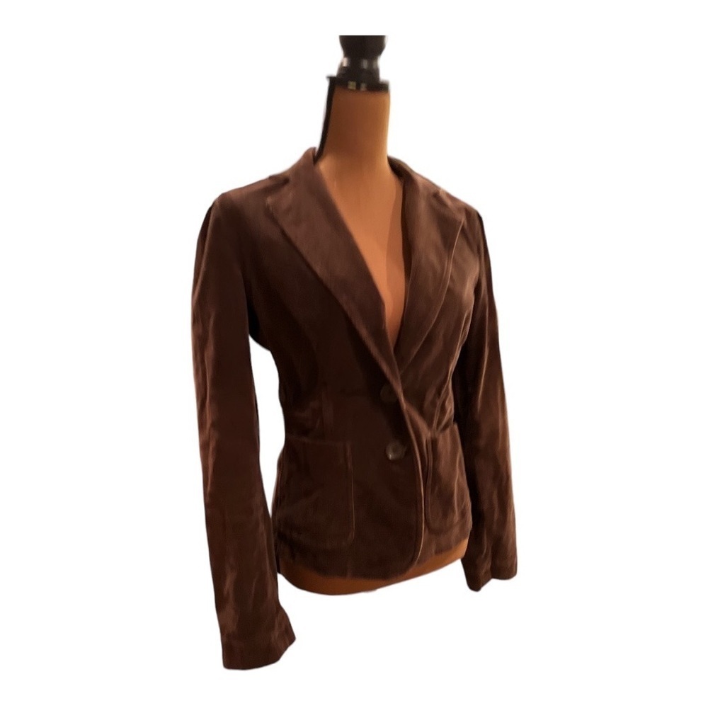 Preloved Express Design Studio Brown Corduroy Bla… - image 2